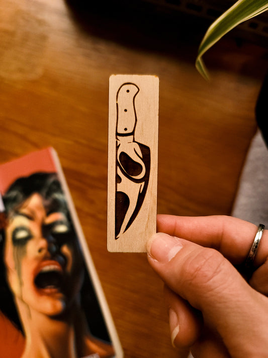 A Tiny Bookmark - Scream x Knife