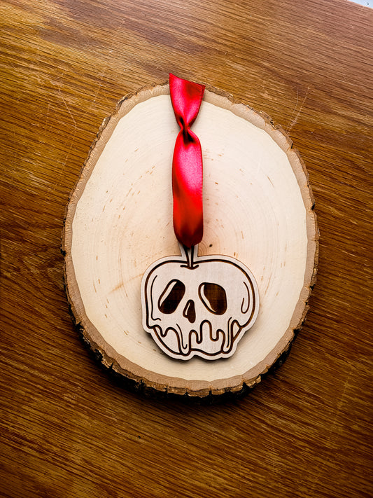 An Ornament - Poison Apple (Wood)