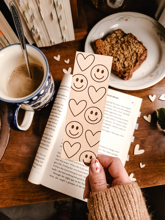 Smiley Love bookmark