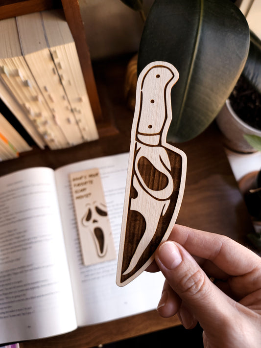 Scream Knife Bookmark